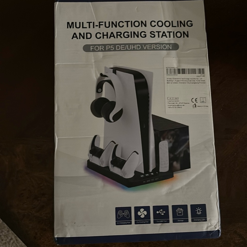 Ps5/ps5 slim cooling station